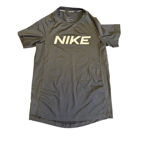 Nike Other - nike dri fit shirt black and white boys xs